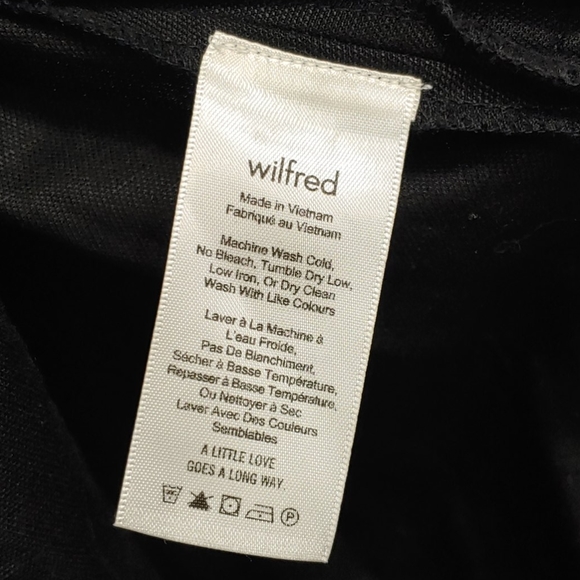 Aritzia Wilfred Astere Linen Wrap Dress - Picture 4 of 6